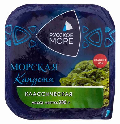 Морская капуста маринованная Русское море классическая