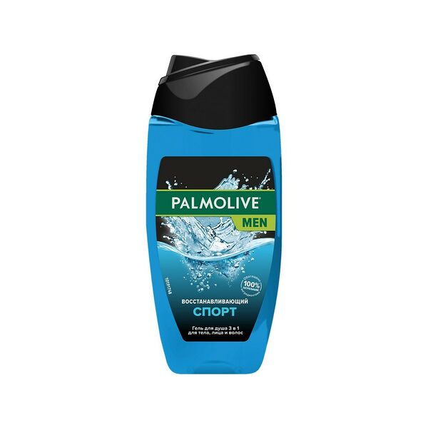 Гель для душа Palmolive Men Спорт Восстанавливающий 3в1 для тела, лица и волос