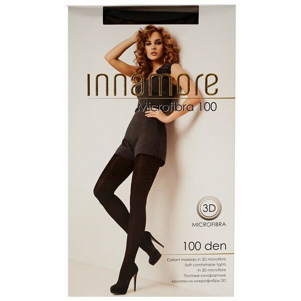 Колготки женские INNAMORE Microfibra 100 den moka 3