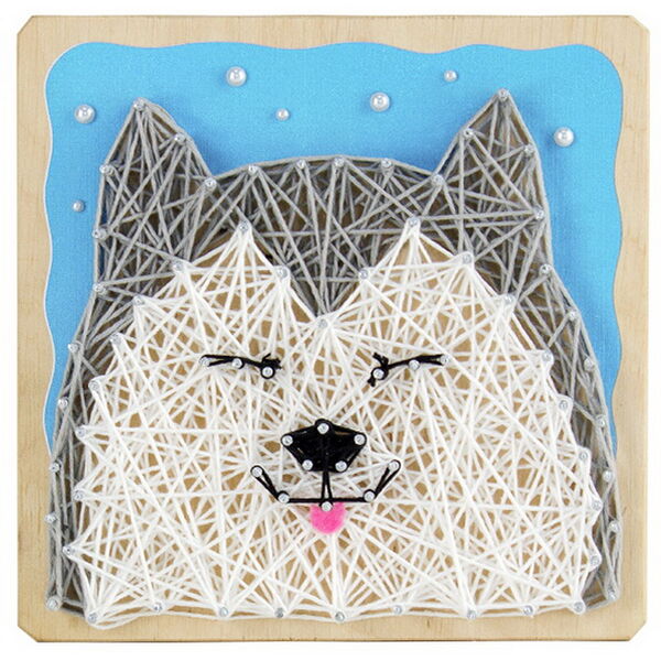 Игрушка Вуди Цвик-арт Хаски Серия Набор для творчества