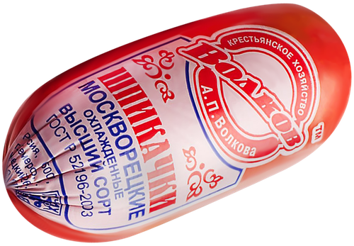 

Шпикачки Крестьянское хозяйство Волкова А.П. Москворецкие вес