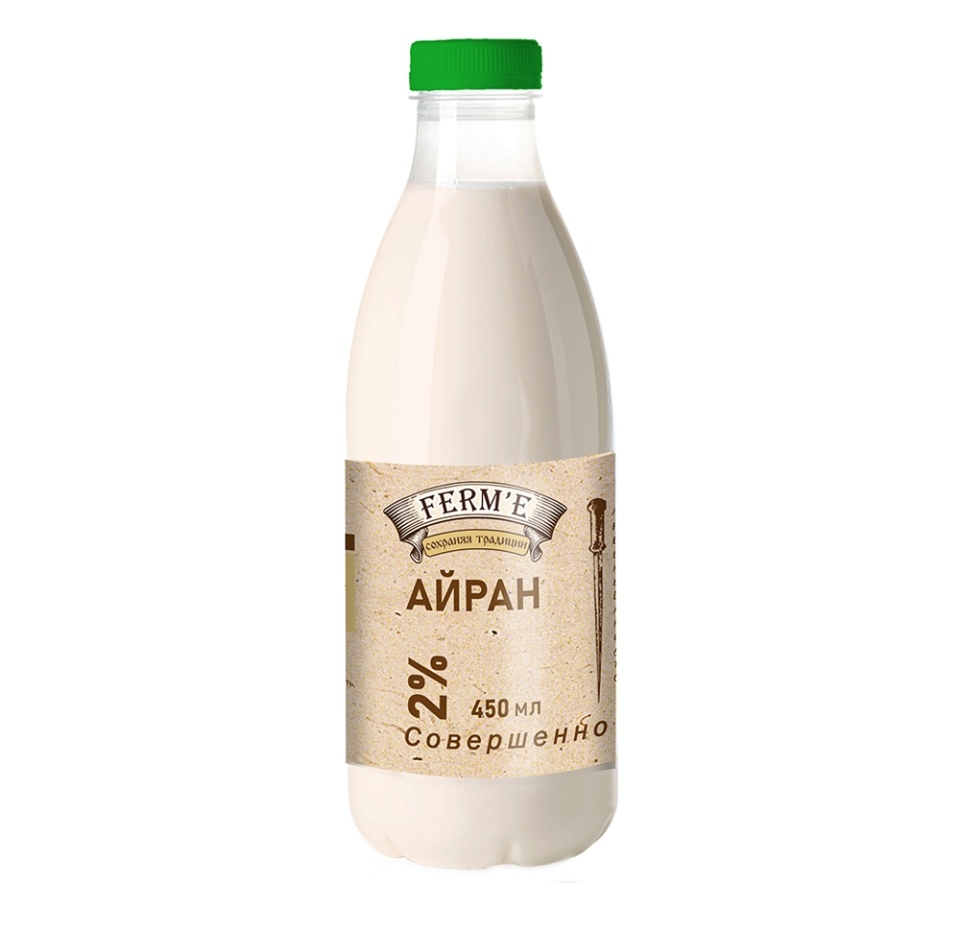 

Айран Ferm'e 2% 450мл, Россия
