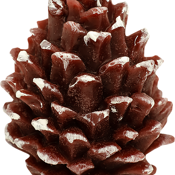 Свеча HOMECLUB Шишка, фигурная, 60ммх80мм, 1 шт 100 гр