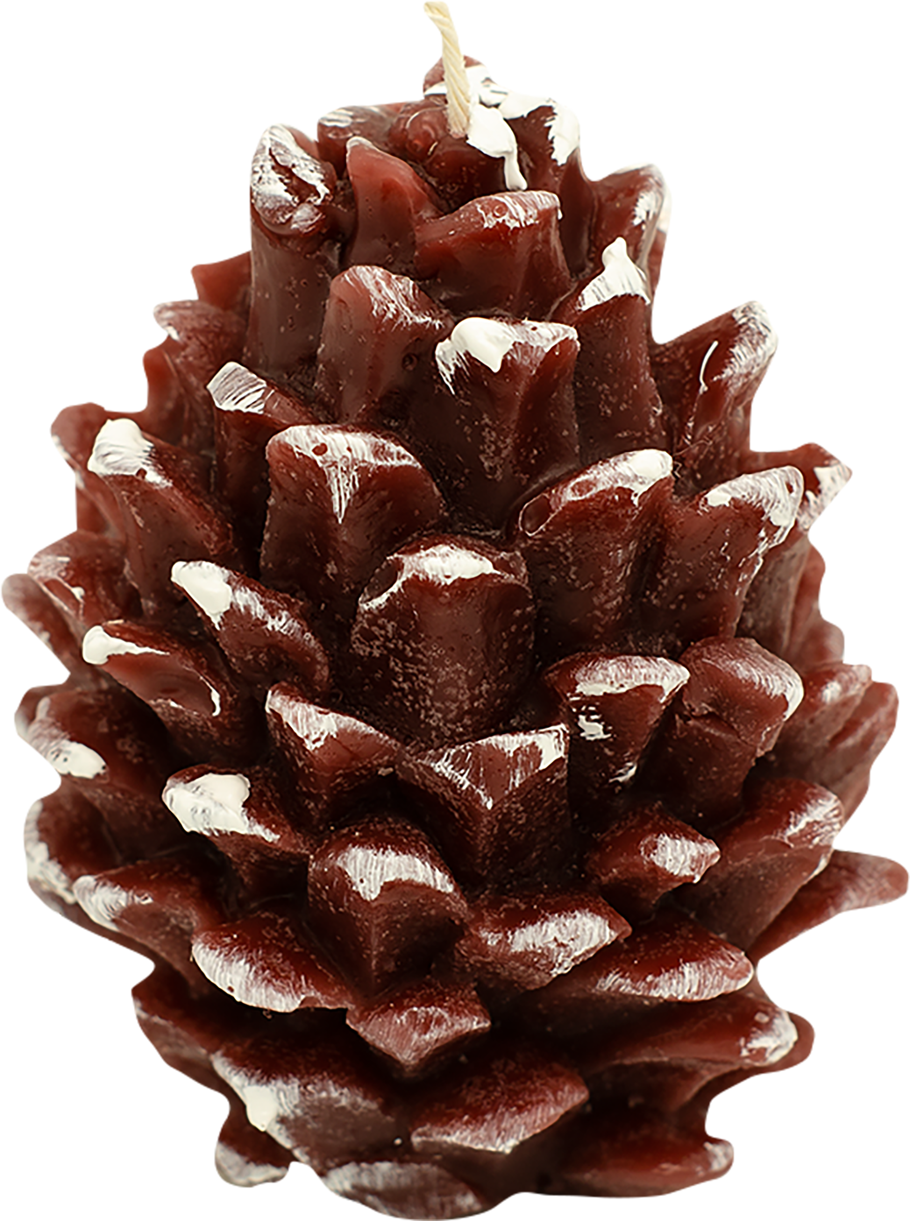 

Свеча HOMECLUB Шишка, фигурная, 60ммх80мм, 1 шт 100 гр