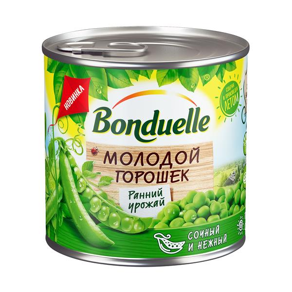 Горошек молодой зеленый ТМ Bonduelle (Бондюэль)