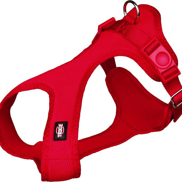 Шлейка Soft, S–M: 35–60 см/20 мм, красный