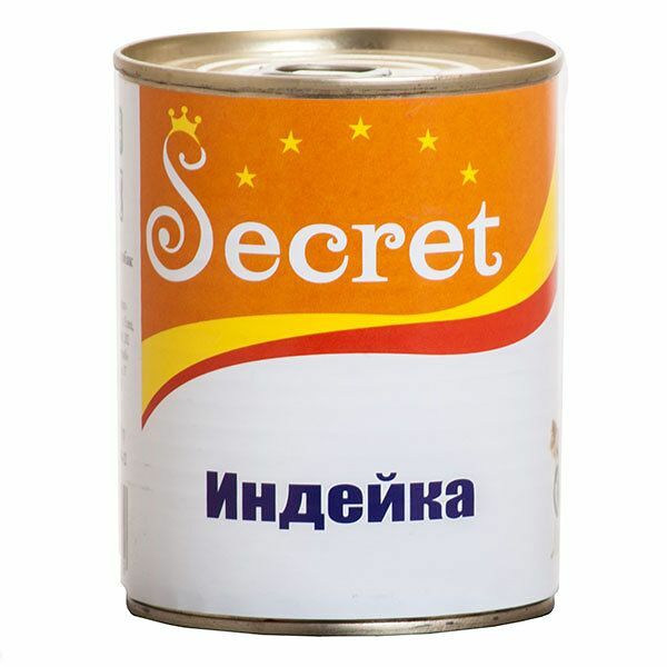 Secret Индейка консерва для собак 850 г