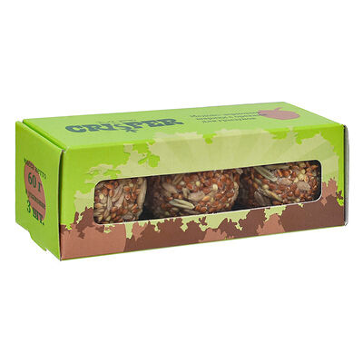 Медово-зерновые шарики MR.Crisper для грызунов с орехами, 3шт.