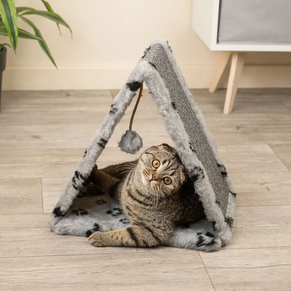 Когтеточка для кошек Домоседы Шалаш 25х35х38 см