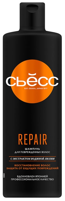 

Шампунь Сьёсс Repair для сухих, поврежденных волос легкое расчесывание и интенсивный уход 450 мл