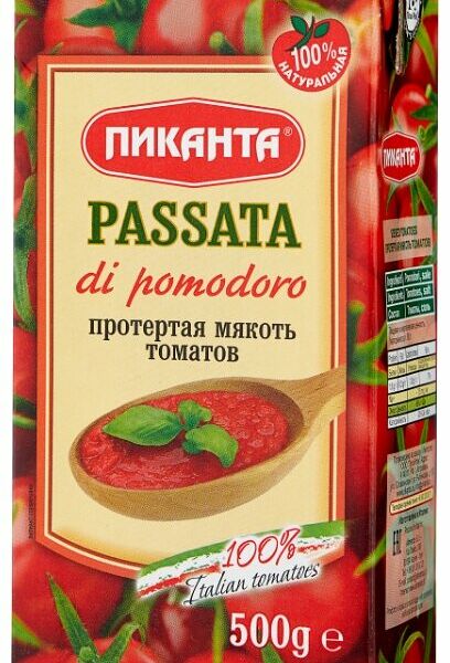 Мякоть томатов протертая Пиканта