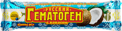 Гематоген Русский с кокосом 40 г