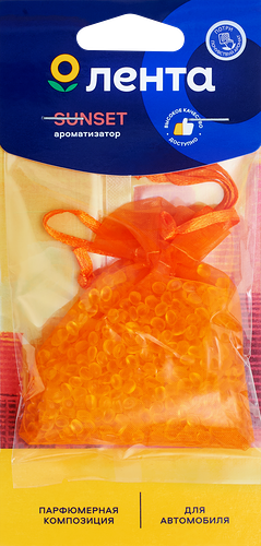 Ароматизатор автомобильный ЛЕНТА City Sunset, подвесной, Арт. 10355