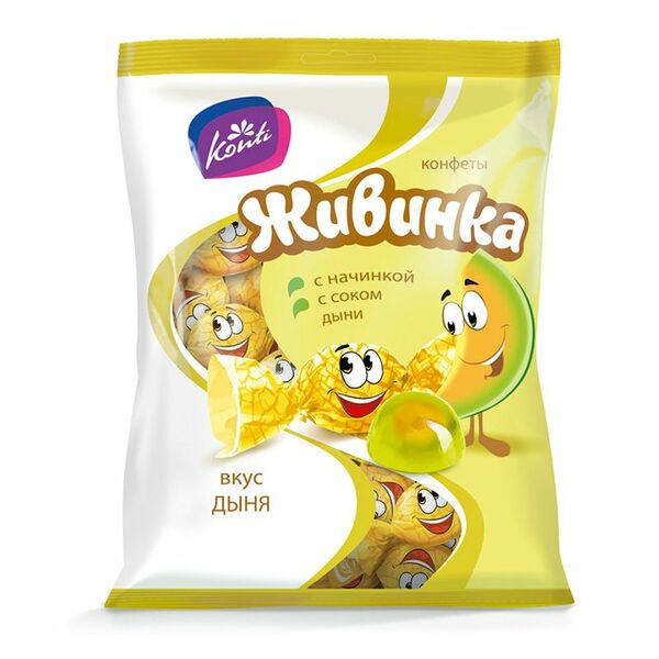 Конфеты Живинка дыня 250 г
