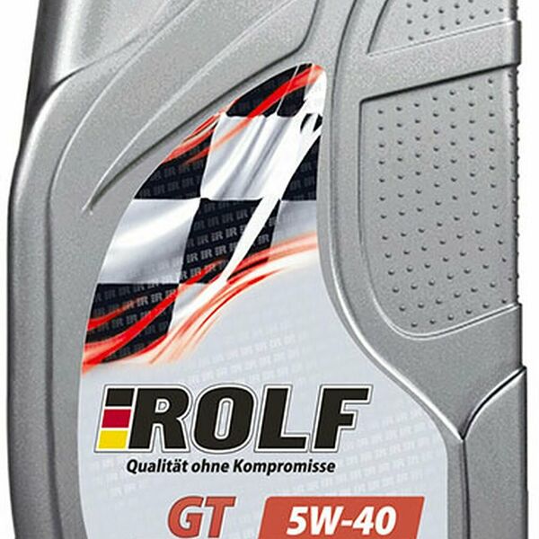 Моторное масло Rolf GT SAE 5W-40 синтетическое 1 л