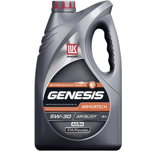 

Масло моторное Лукойл Genesis armortech A3/B4 5W-30 синтетическое 4 л