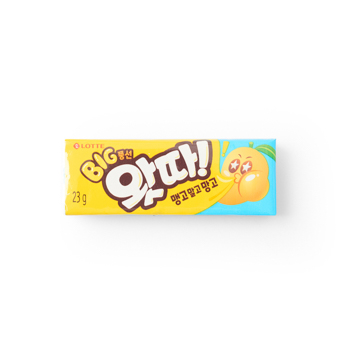 

Жевательная резинка Lotte Bubble Gum Big Whatta вкус манго 23 г