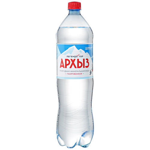 Вода питьевая газированная Архыз Легенда гор обогащенная магнием и кальцием