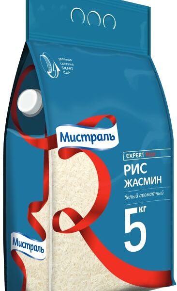 Рис Мистраль Жасмин  белый ароматный 5кг