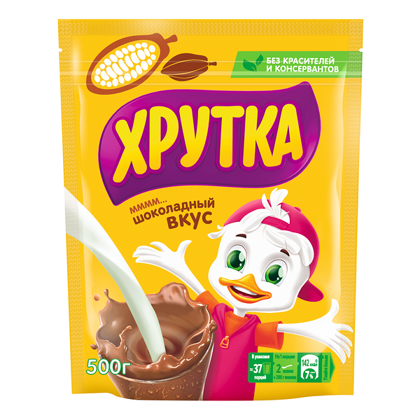 Какао-напиток быстрорастворимый ХРУТКА 500г