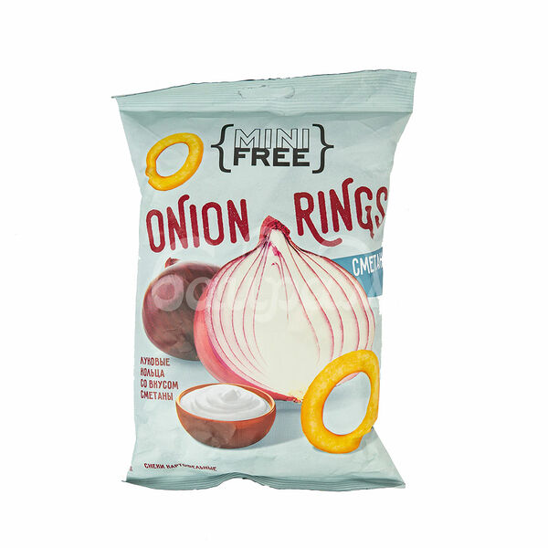 Снеки Картофельные  Луковые Кольца 45гр Сметана