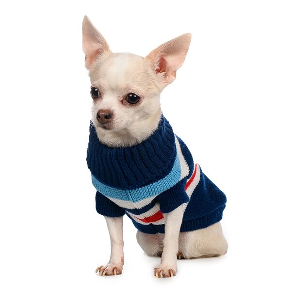 Свитер для собак 45см 2XL синий (унисекс)