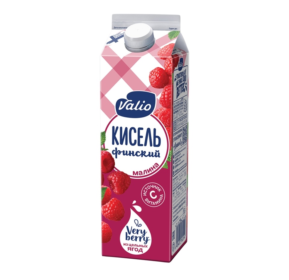 

Кисель финский Малина Valio 950 г