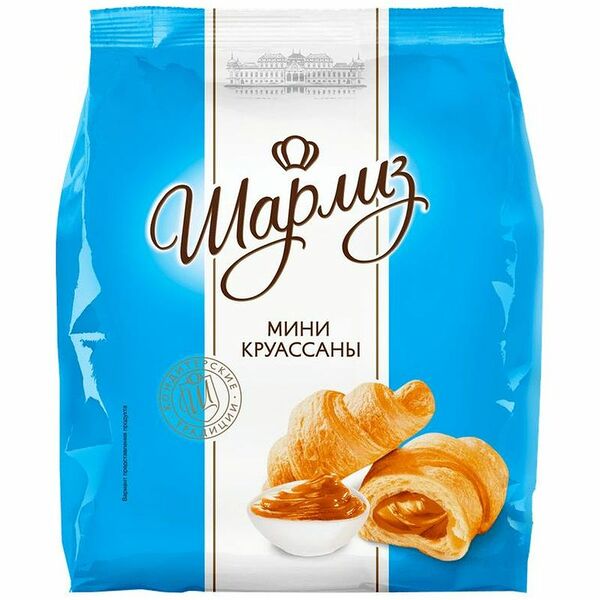 Мини-круассаны Шарлиз с варёной сгущёнкой 200г