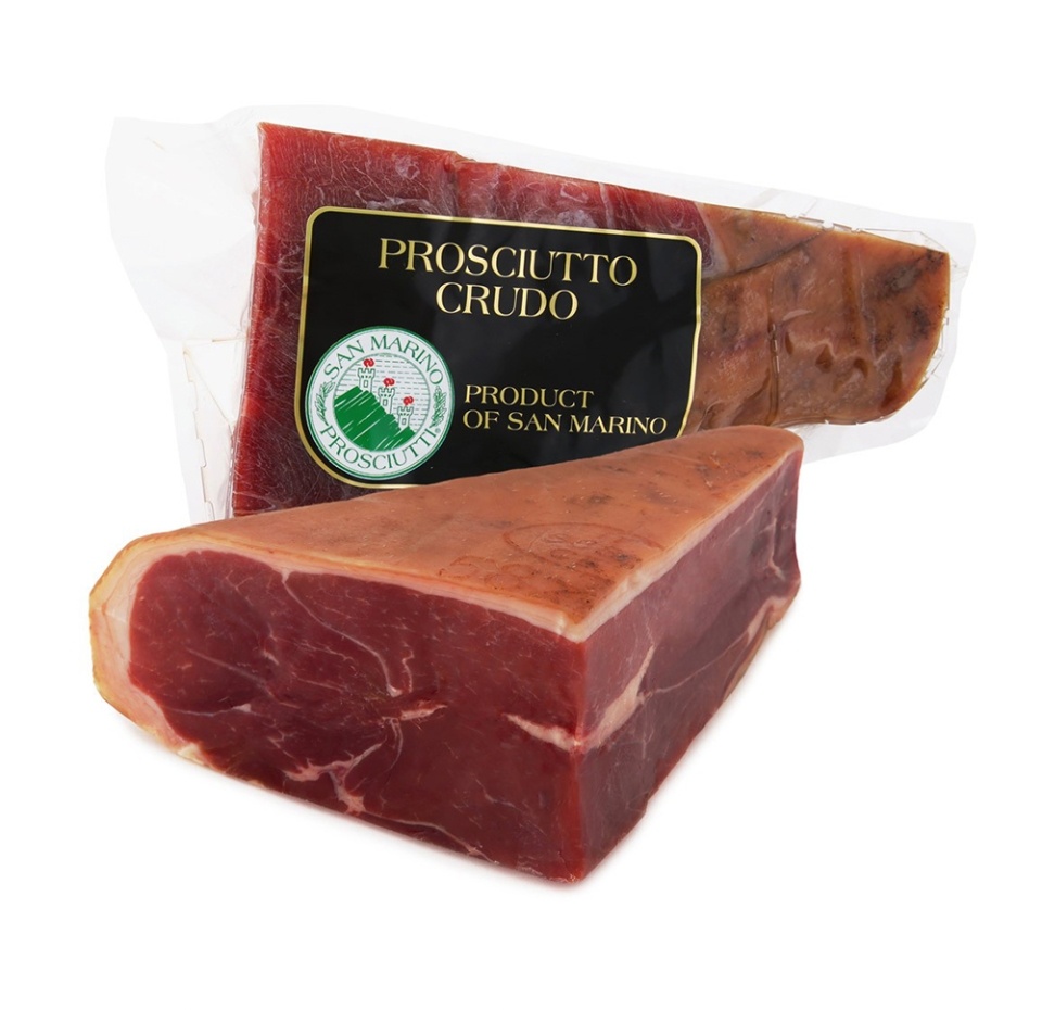 

Окорок Salumi Prosciutto Crudo Del Titano Сан-Марино сыровяленый выдержанный без кости вес