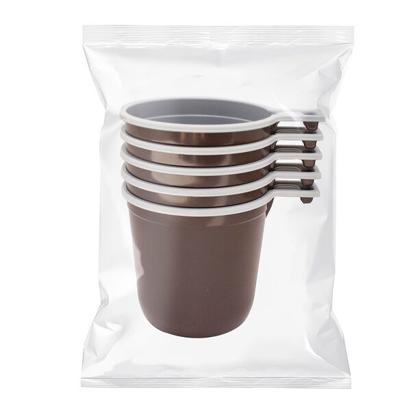 Чашка кофейная окрашенная 200 мл 5 шт