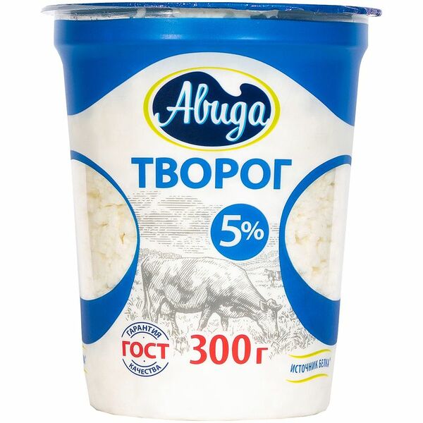Творог Авида 5%, 300г