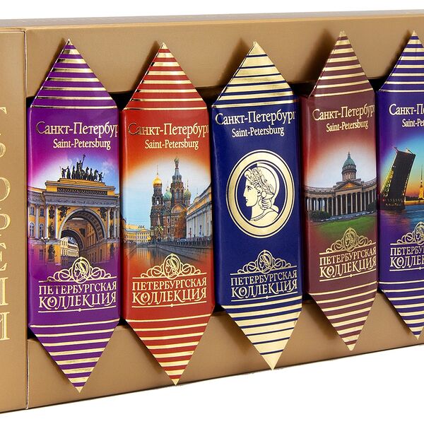 Шоколадные конфеты Петербургская Коллекция Трюфели Экстра