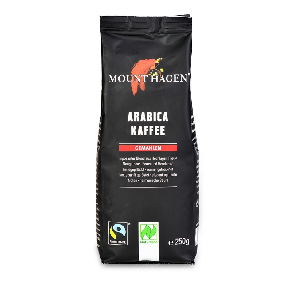 

Кофе Mount Hagen Арабика молотый 250г Германия