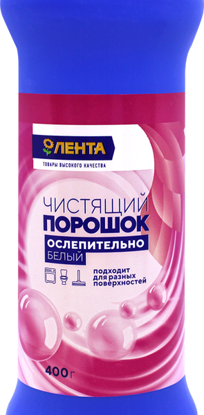 Порошок для чистки Лента Ослепительно белый