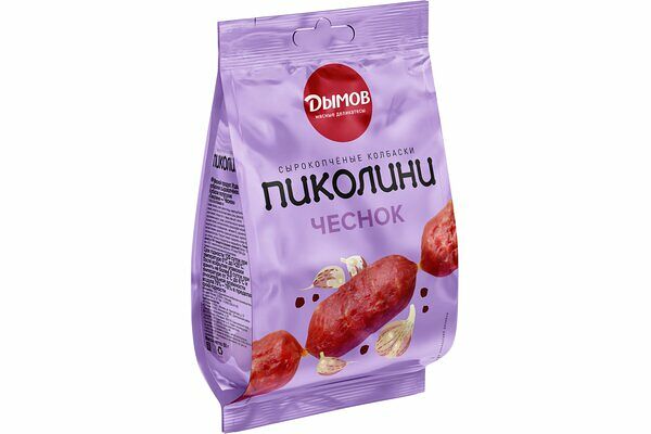 Колбаски сырокопченые ДЫМОВ Пиколини Чеснок