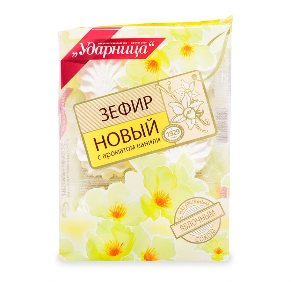 

Зефир Ударница Новый с ароматом ванили 160 г