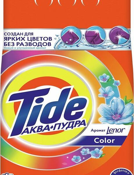 Стиральный порошок Tide Lenor Touch of Scent Color автомат