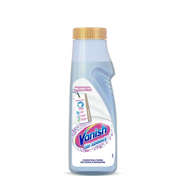 VANISH Oxi Advance Отбеливатель для тканей ГЕЛЬ 400 мл