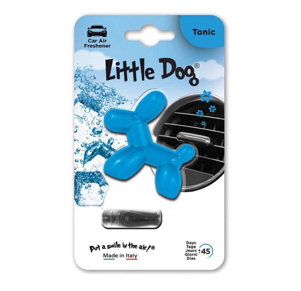 

Ароматизатор для автомобиля Little Dog Tonic (Тоник) blue, Италия