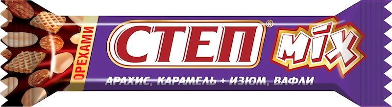 

Батончик Степ Mix шоколадный 44 г