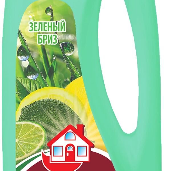 Средство для мытья полов и других поверхностей Аист Зеленый бриз