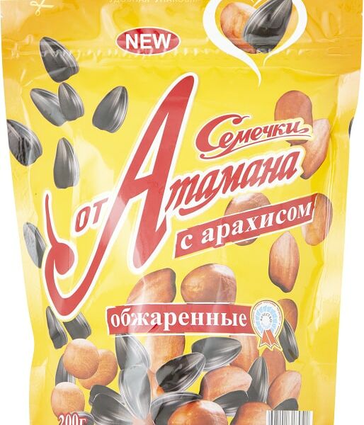 Семечки от Атамана Обжаренные с арахисом 200г
