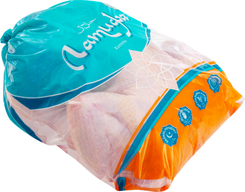 

Тушка цыпленка-бройлера Латифа Халяль потрошеная 1 сорта охлажденная вес