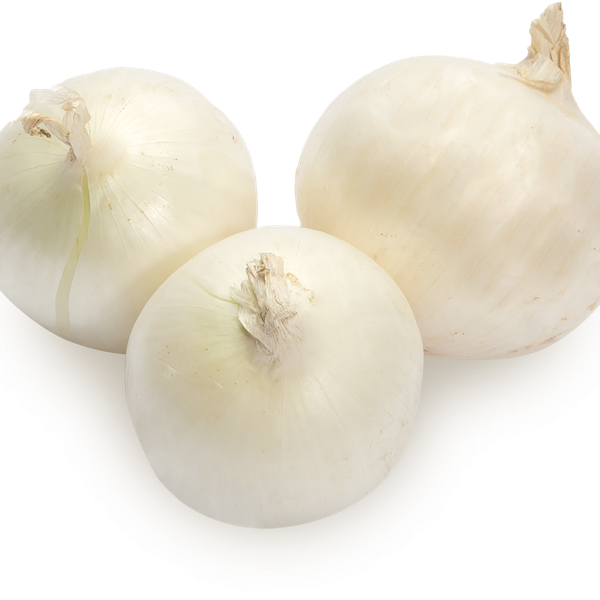 Лук белый, вес до 500г