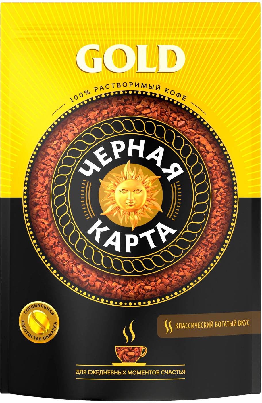 

Кофе растворимый Черная карта Gold