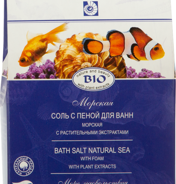Соль для ванн СЕВЕРНАЯ ЖЕМЧУЖИНА Elite Морская с пеной 500 г