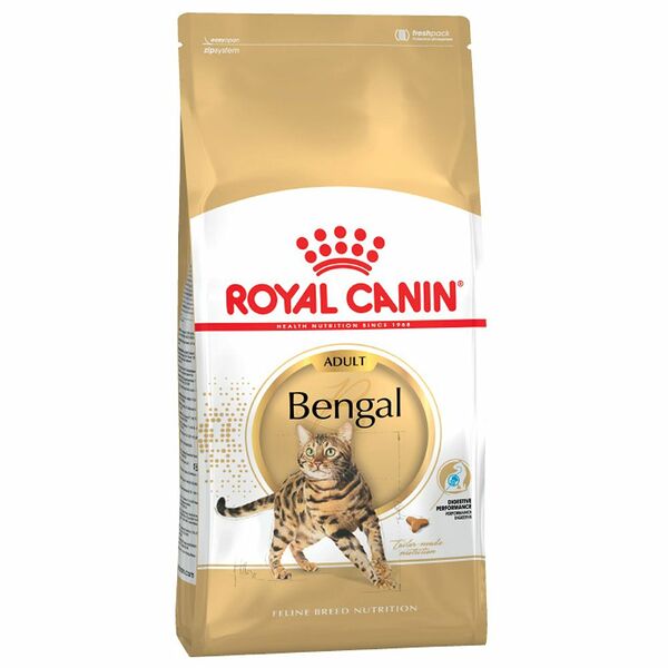 Royal Canin Bengal Adult для взрослых кошек бенгальской породы Курица, 400г