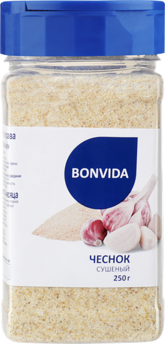 

Чеснок гранулированный Bonvida сушеный 250 г
