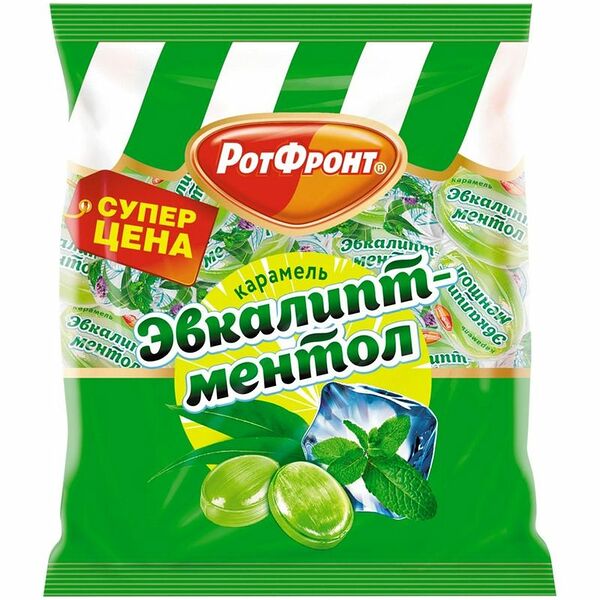 Карамель Рот Фронт вкус Эвкалипт-ментол