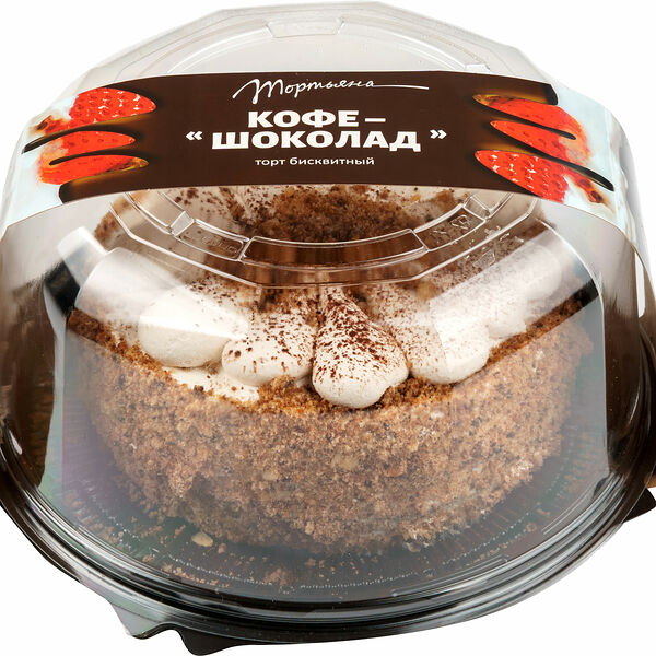 Торт Тортьяна Кофе-Шоколад бисквитный